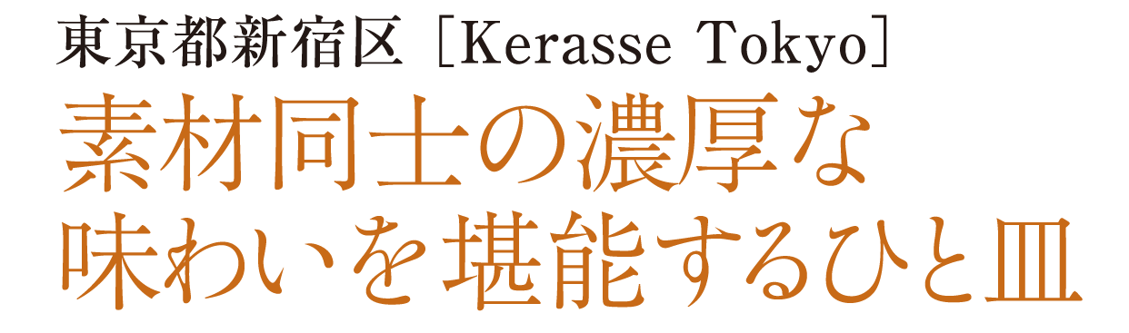 東京都 新宿区［Kerasse Tokyo］