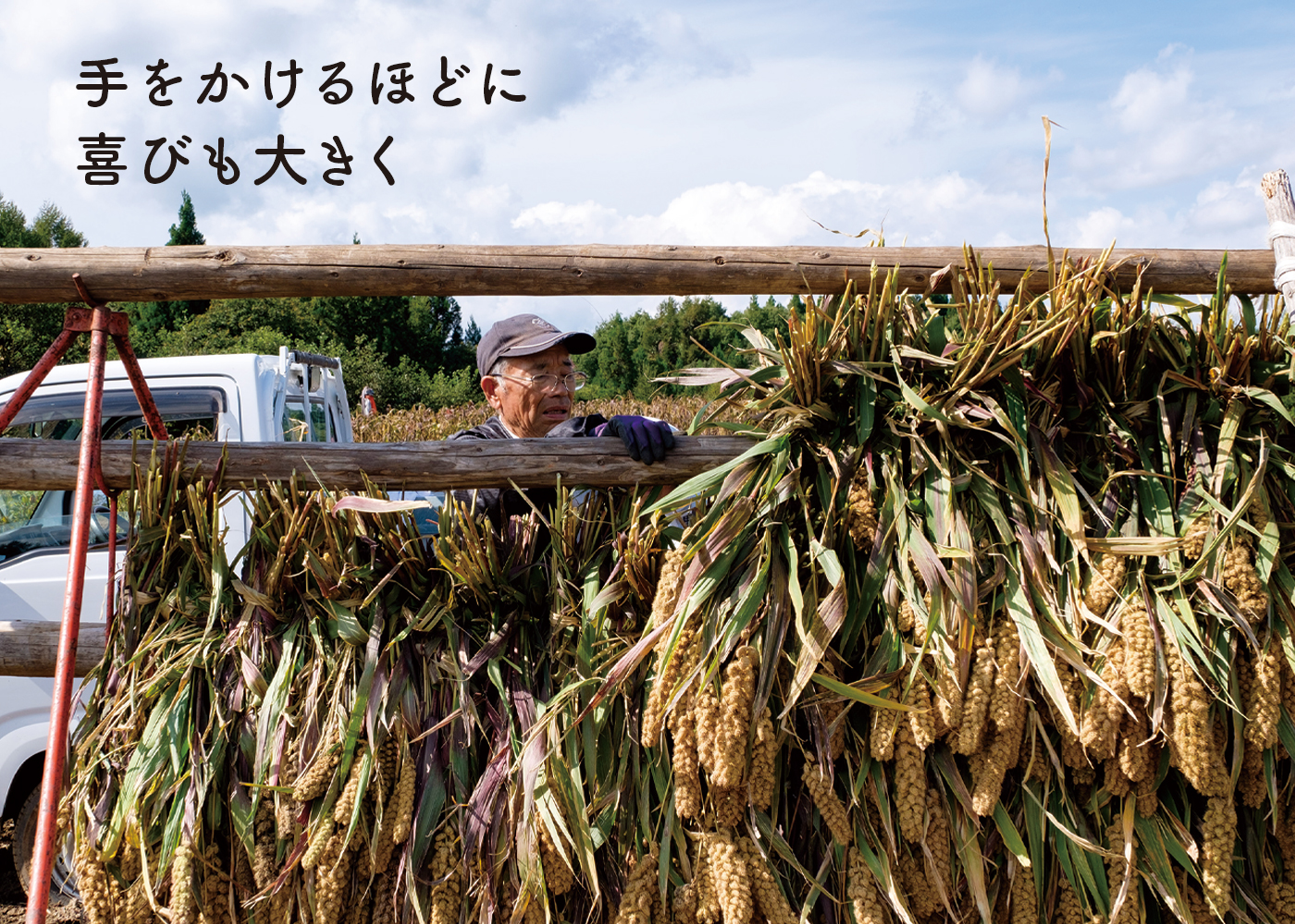 手をかけるほどに 喜びも大きく