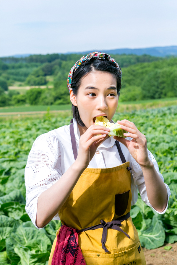 「いわて春みどり」を味わうのんさん